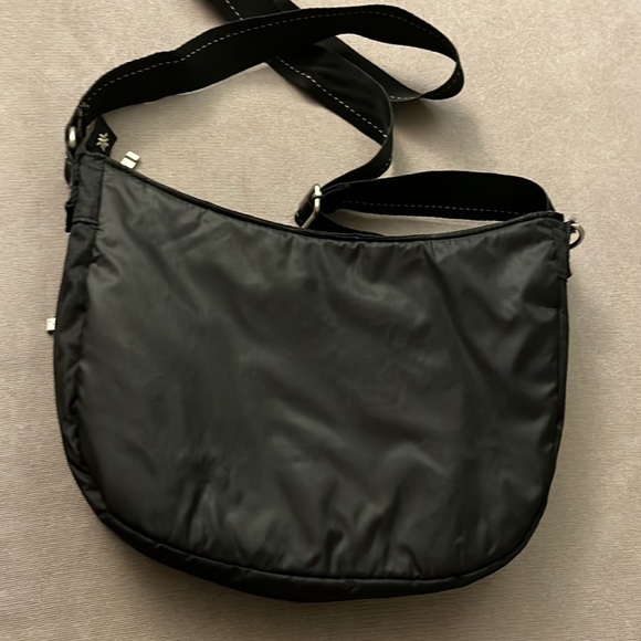 SHERPANI black quilted crossbody handbag purse with RFID Pocket - Picture 4 of 9